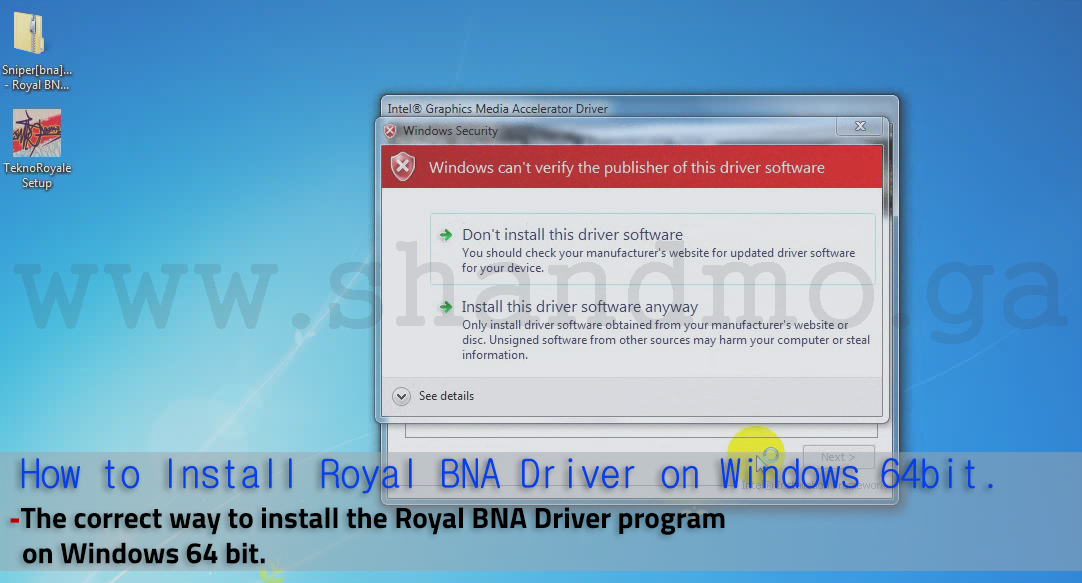 Sniper Royal Bna Driver FREE