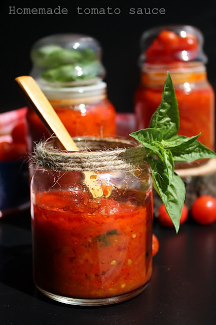 Sos de tomate facut in casa