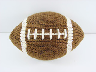 hand knit football sports