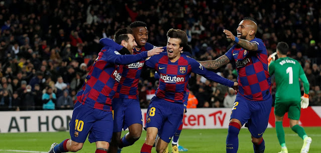 تشكيلة فريق برشلونة امام ليجانيس في كأس ملك اسبانيا ميسي يقود هجوم برشلونة أمام ليجانيس في الكأس