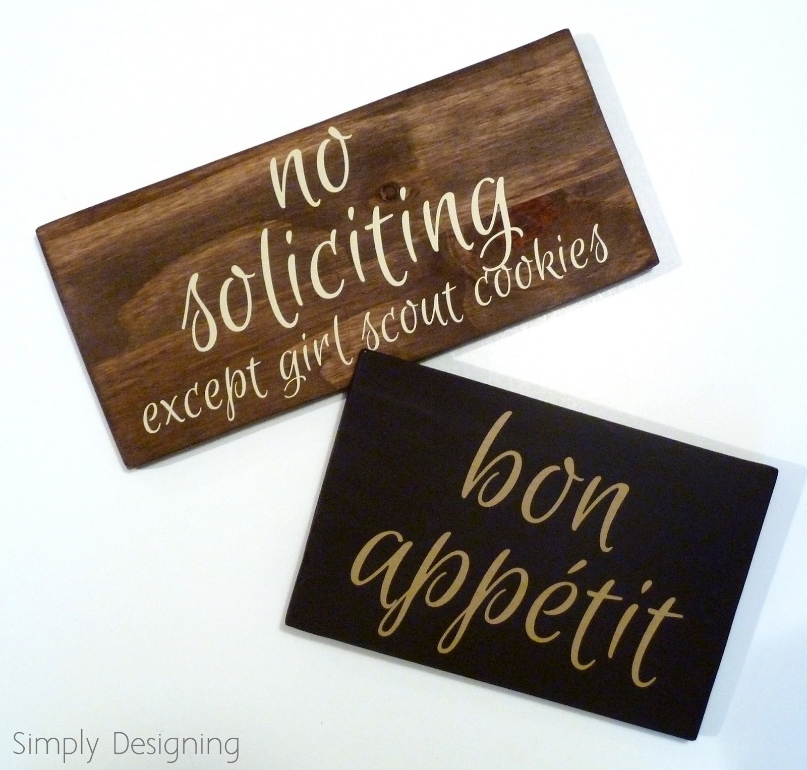 Bon Appetit And No Soliciting Signs Bon Appetit And No Soliciting Signs