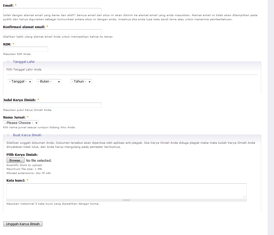 Contoh Karya Ilmiah Ut Pgsd Contoh KR