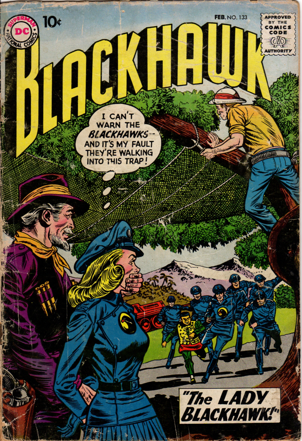 ITG Air Fighters Lady Blackhawk Blackhawk 133 (Feb. 1959)