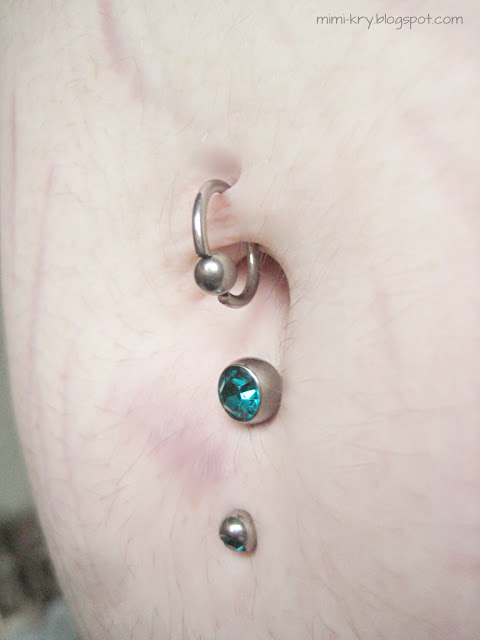 Bauchnabelpiercing wechseln trotz wundsekret