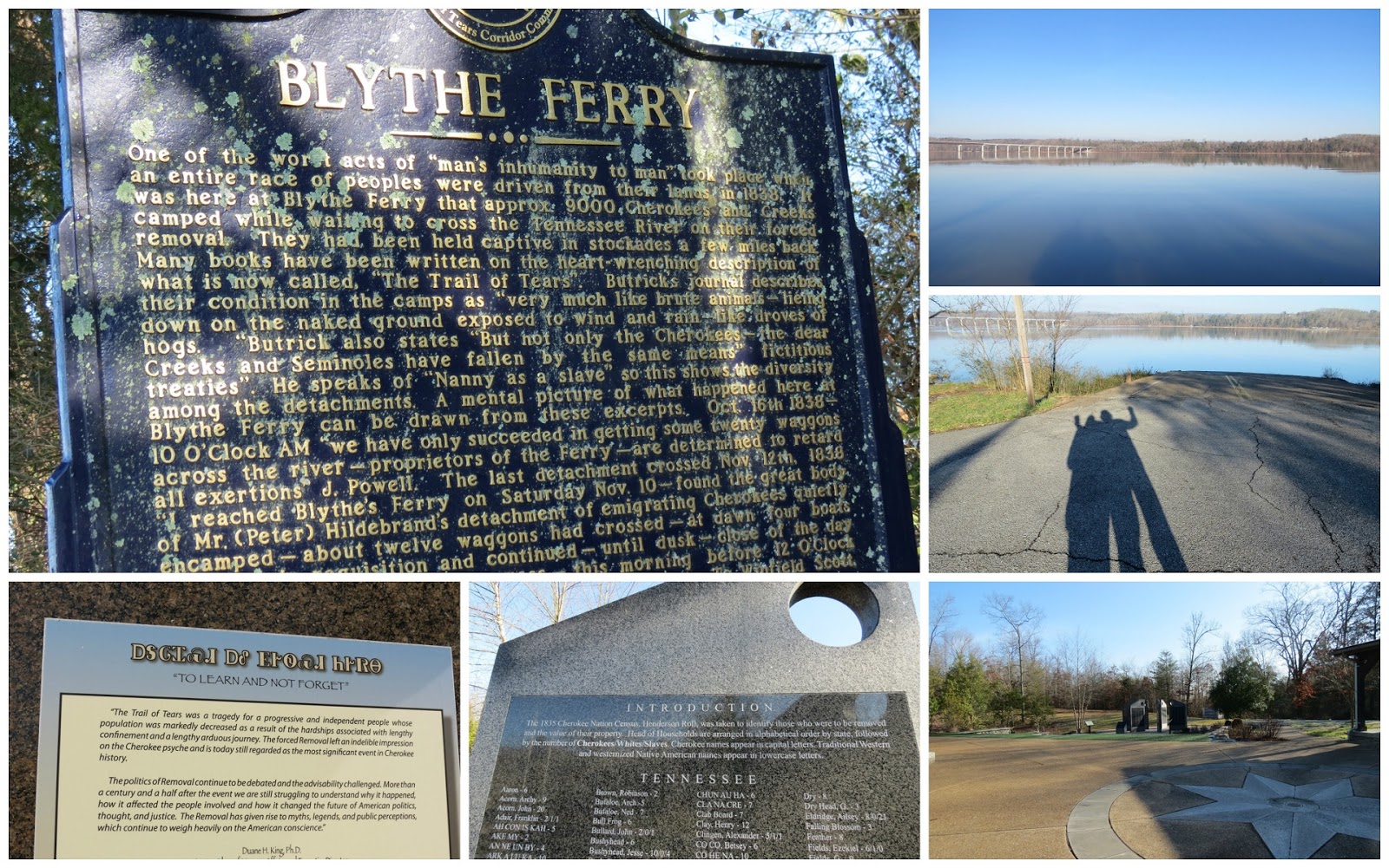 Viewing nature with Eileen Trail of Tears, Tennessee