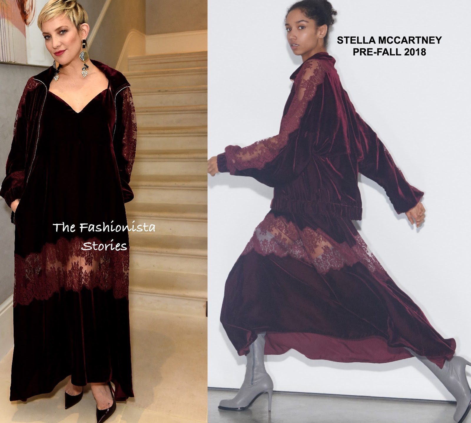 Kate Hudson in Stella McCartney at the Fabletics Private Dinner