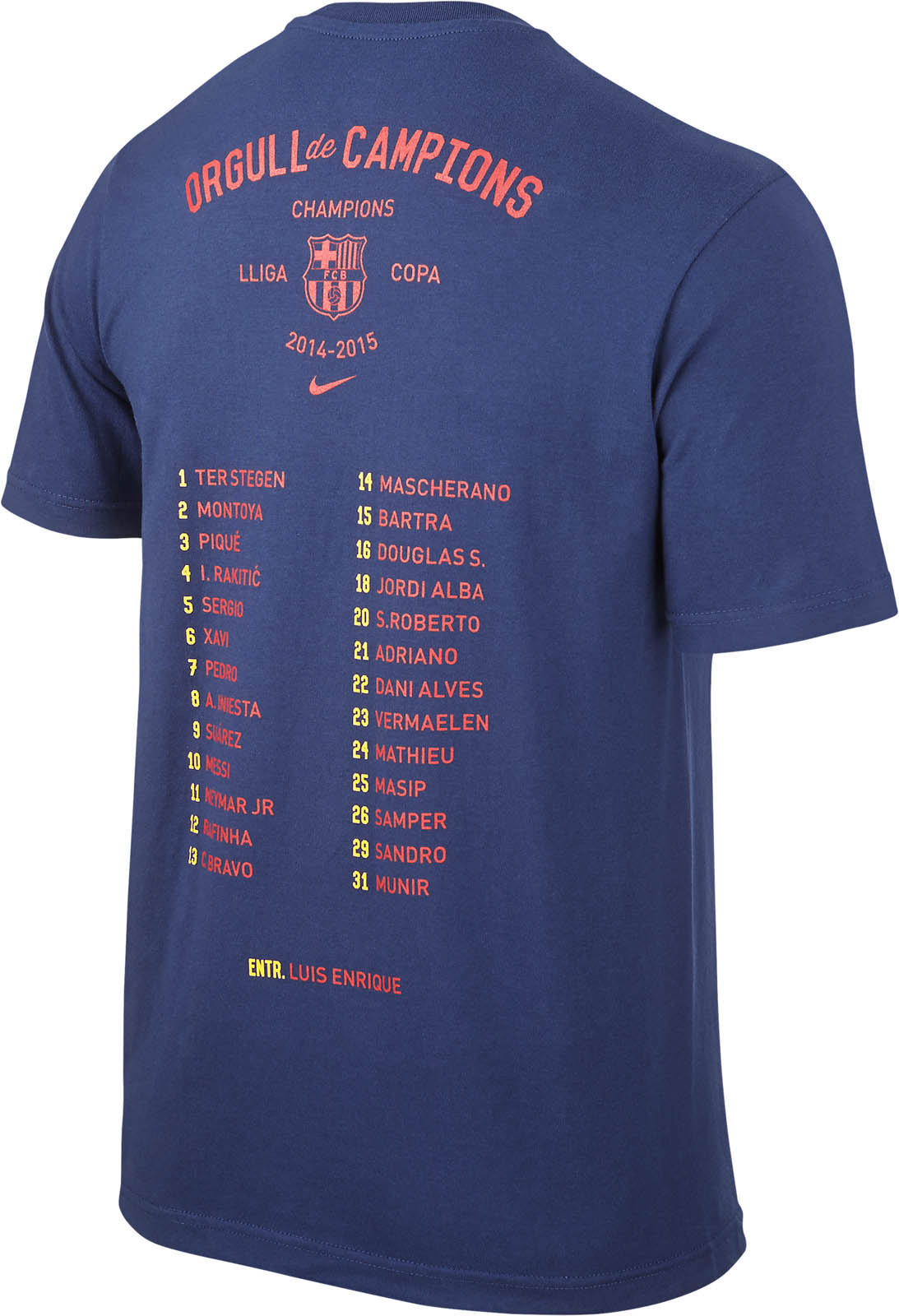 voor President Ophef FC Barcelona 2015 Treble Shirt Unveiled - Footy Headlines