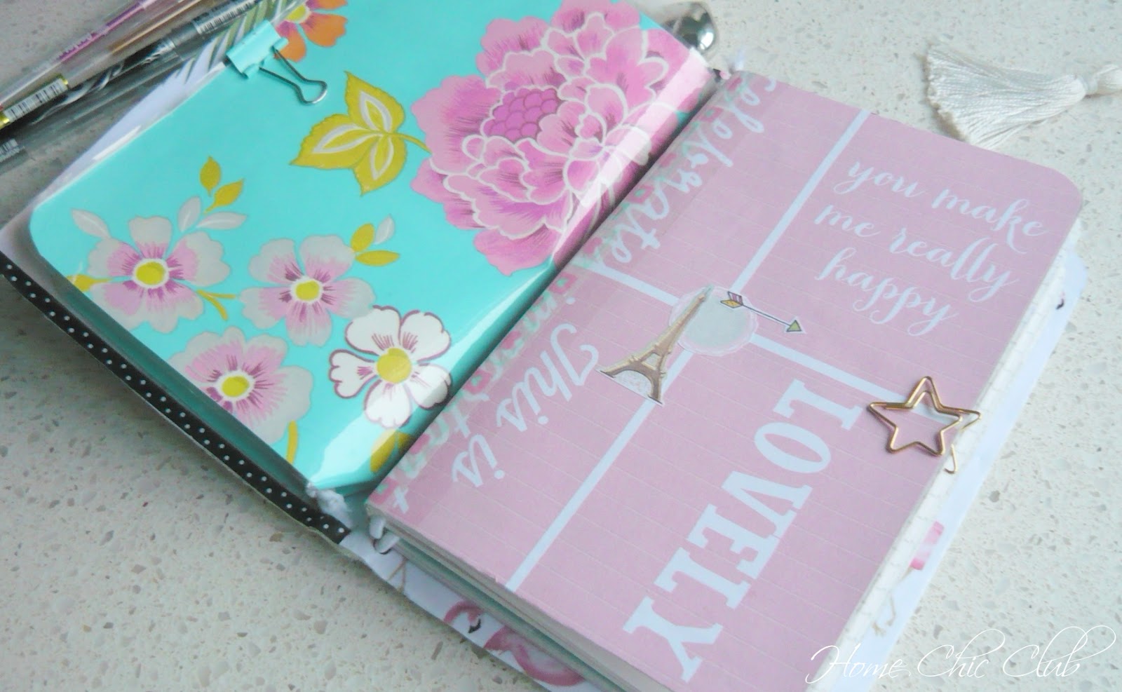 DIY Midori Style Traveler's Notebook Home Chic Club DIY Midori Style
