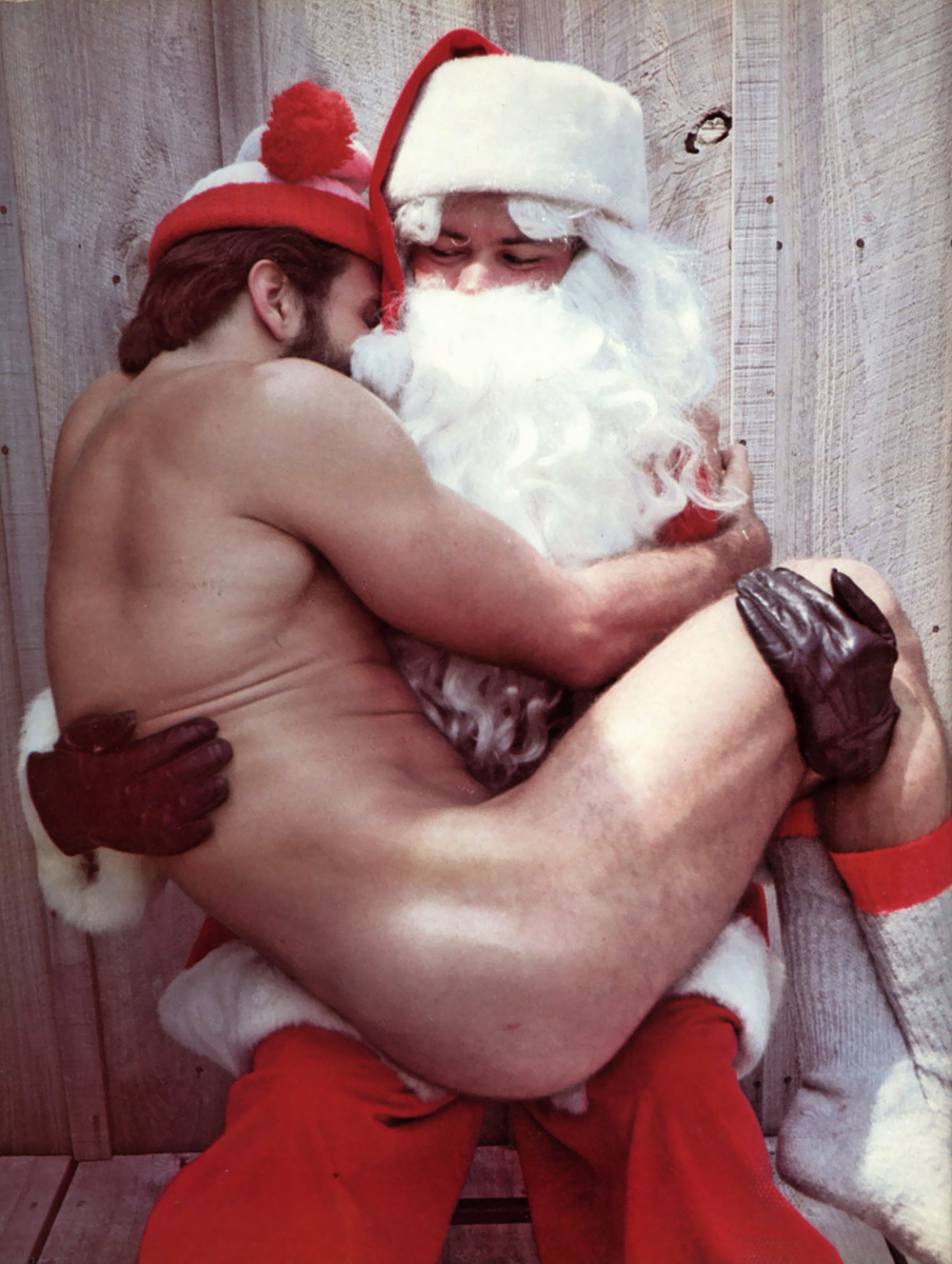 Santa Claus and His Helper.