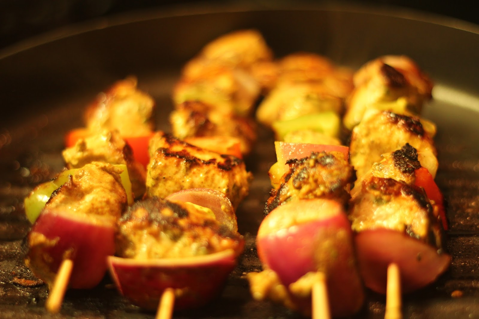 Chicken Tikka Kebabs