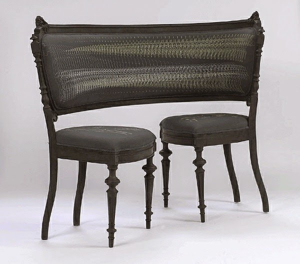 Lathe Chairs-the collection of chairs truly unusual design