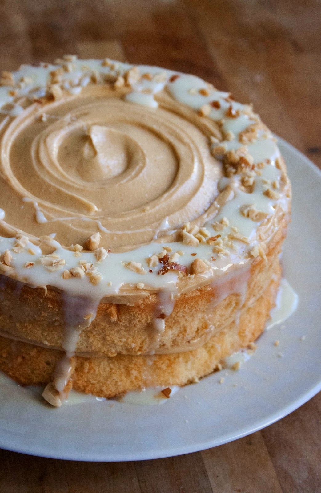 Peanut Butter & Condensed Milk Cake Treets