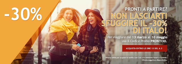 NUOVO CODICE PROMO ITALO: Sconti del 30% - Poracci In Viaggio nuovo-codice-promo-italo-sconti-30%-poracci-in-viaggio
