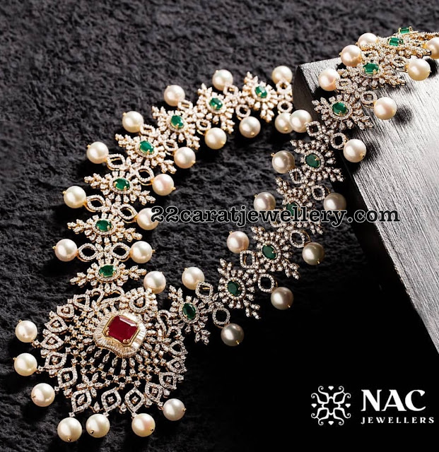 Alluring Diamond Set by Nac Jewellers Alluring Diamond Set by Nac Jewellers