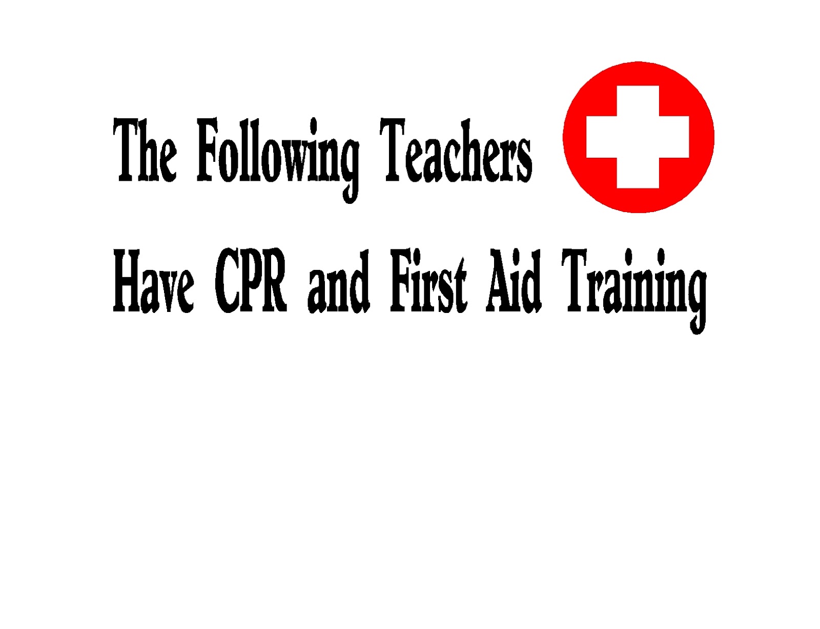 Ontario Schools Need More Staff wit First Aid and CPR Training Often