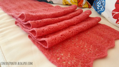 Cachecol em tricot Ofélia Cachecol em tricot Ofélia