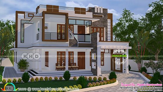 Decorative style modern 3172 sq-ft house