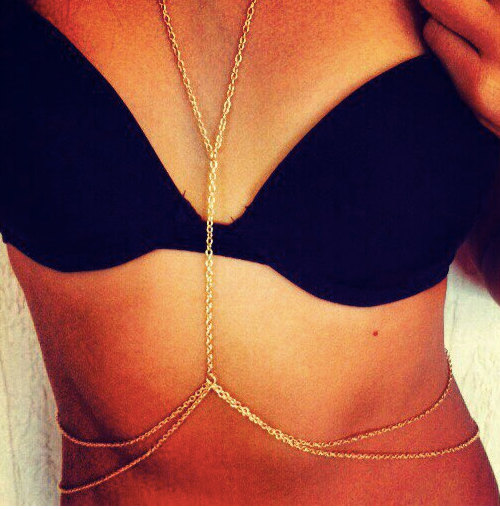 Body Chain Gold Plated