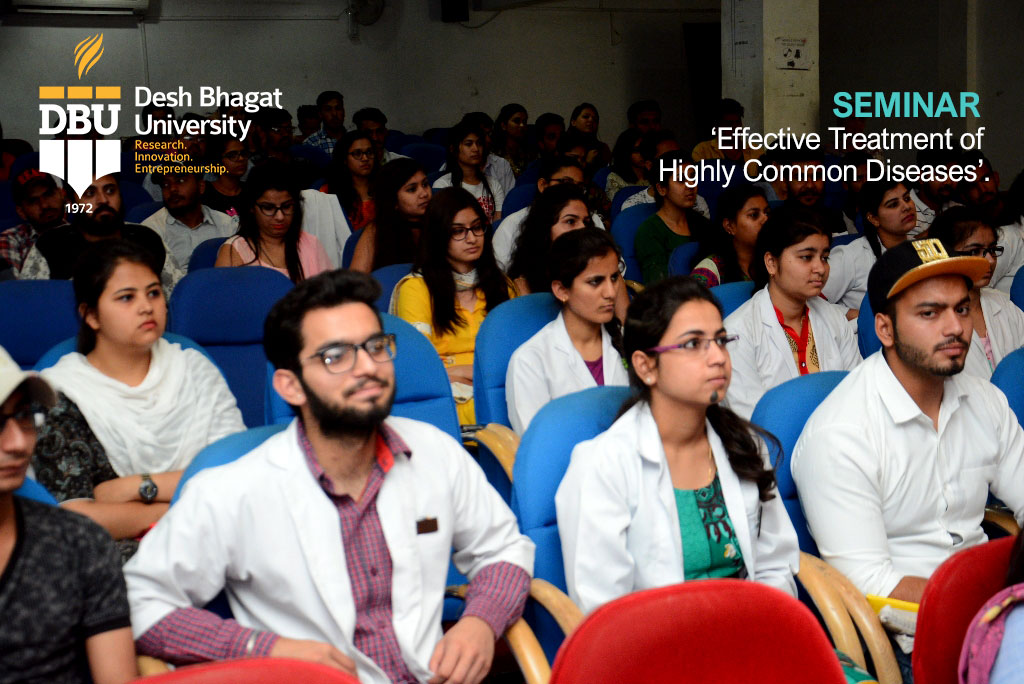 In Top Universities in India, Desh Bhagat University Organises Seminar
