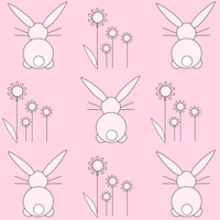 free printable bunny pattern