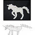 Pattern/Patrón: Unicorn/unicornio