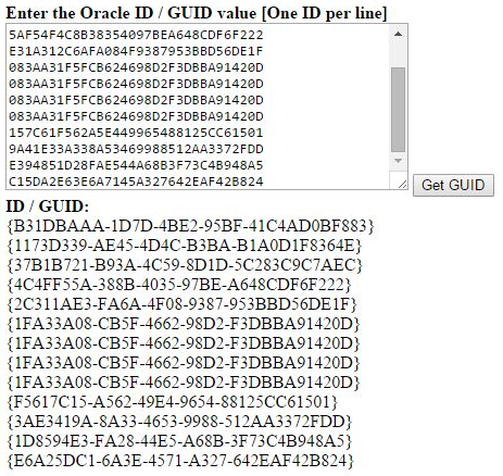 IBM ECM ScratchPad: Converting FileNet ID's based on Oracle/DB2 from ...
