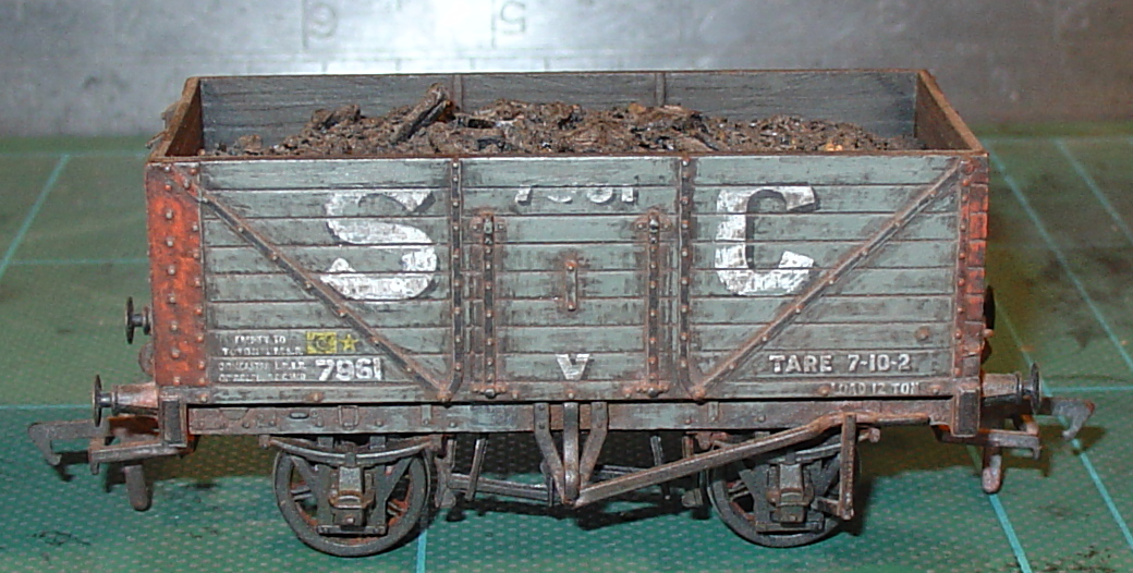 No Two Alike Weathering Private Owner Mineral Wagons 1