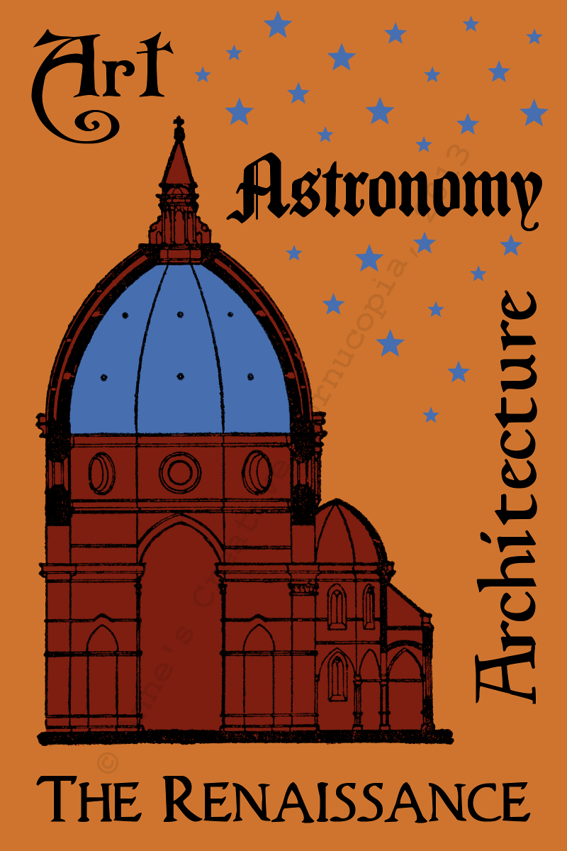 Anne's Creative Cornucopia "The Renaissance Astronomy" Postcard