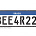 Novo modelo de placas de veículos começa a valer em 1º de setembro