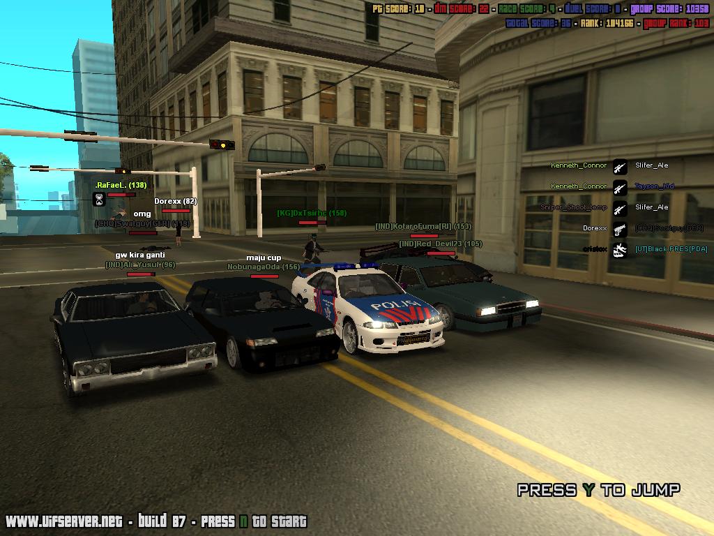 Nissan Skyline r33 Police