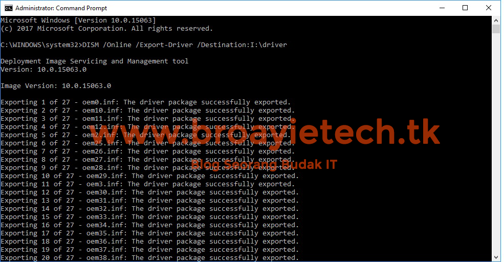 BACKUP DENGAN CMD DESCARGAR CONTROLADOR BACKUP DENGAN CMD DESCARGAR CONTROLADOR