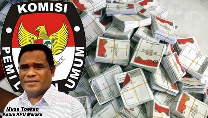 Surat Suara Malteng Dan Kota Ambon Sudah Dicetak Ambon, Malukupost.com - Komisi Pemilihan Umum (KPU) Maluku menyatakan, surat suara dua daerah sudah dicetak sehingga tinggal tiga kabupaten di Maluku yang menyelenggarakan Pilkada pada 15 Februari 2017. Ketua KPU Maluku, Musa Toekan, dikonfirmasi, Kamis (19/1), mengatakan kabupaten Maluku Tengah (Malteng) dan kota Ambon yang surat suara telah dicetak. Sedangkan, kabupaten Seram Bagian Barat (SBB), Buru dan Maluku Tenggara Barat (MTB) dijadwalkan pencetakan suarat suaranya rampung pada 19 Januari 2017.