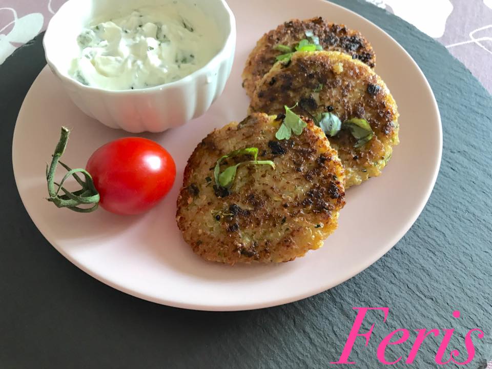 Thermomix à la Feride-nin Lezzet Dünyasi: Quinoa Bratlinge / Kinoalı Köfte
