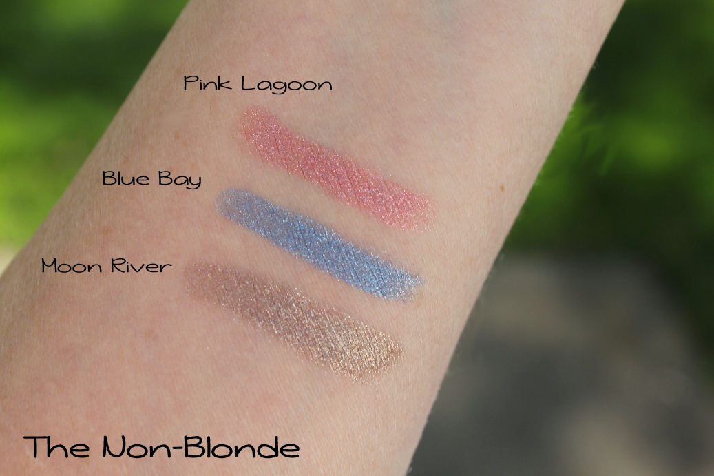 The Non-Blonde: Chanel Stylo Eye Shadow: Moon River, Pink Lagoon, Blue Bay  Summer 2013