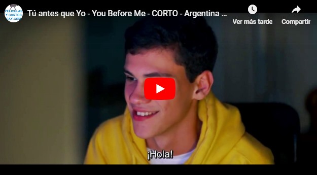 CLIC PARA VER VIDEO Tú antes que Yo - You Before Me - CORTO - Argentina - 2018 CLIC PARA VER VIDEO Tú antes que Yo - You Before Me - CORTO - Argentina - 2018