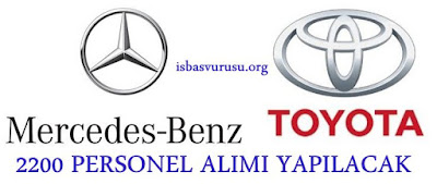 mercedes-personel-alimi toyota-eleman-alimi