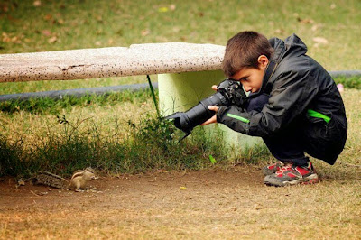 Pequeño fotografo de 9 años gana premio de foto de vida salvaje. 