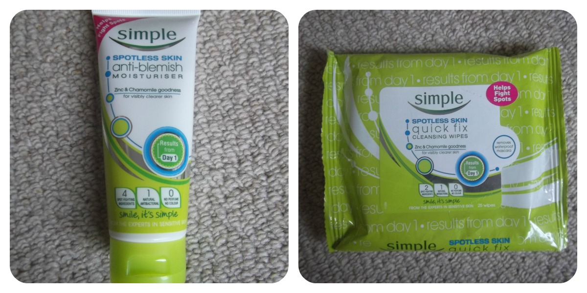 simple spotless skin moisturiser