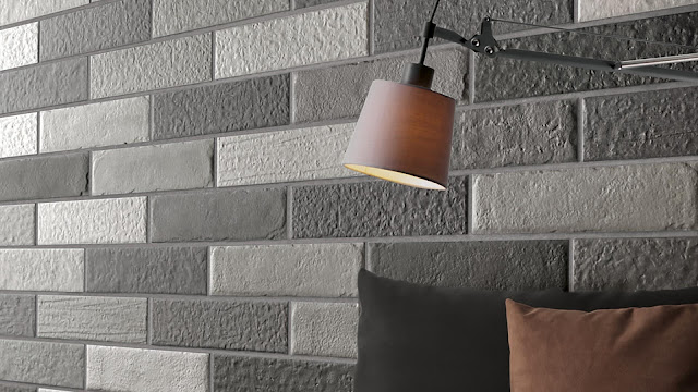 Slim brick wall tiles Urban & Colors collection from Brick Generation