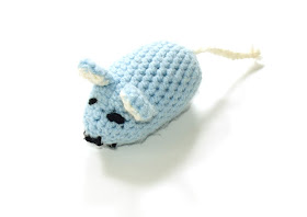 Murphett the Crocheted Mouse by Under the Tapestry Handcrafts