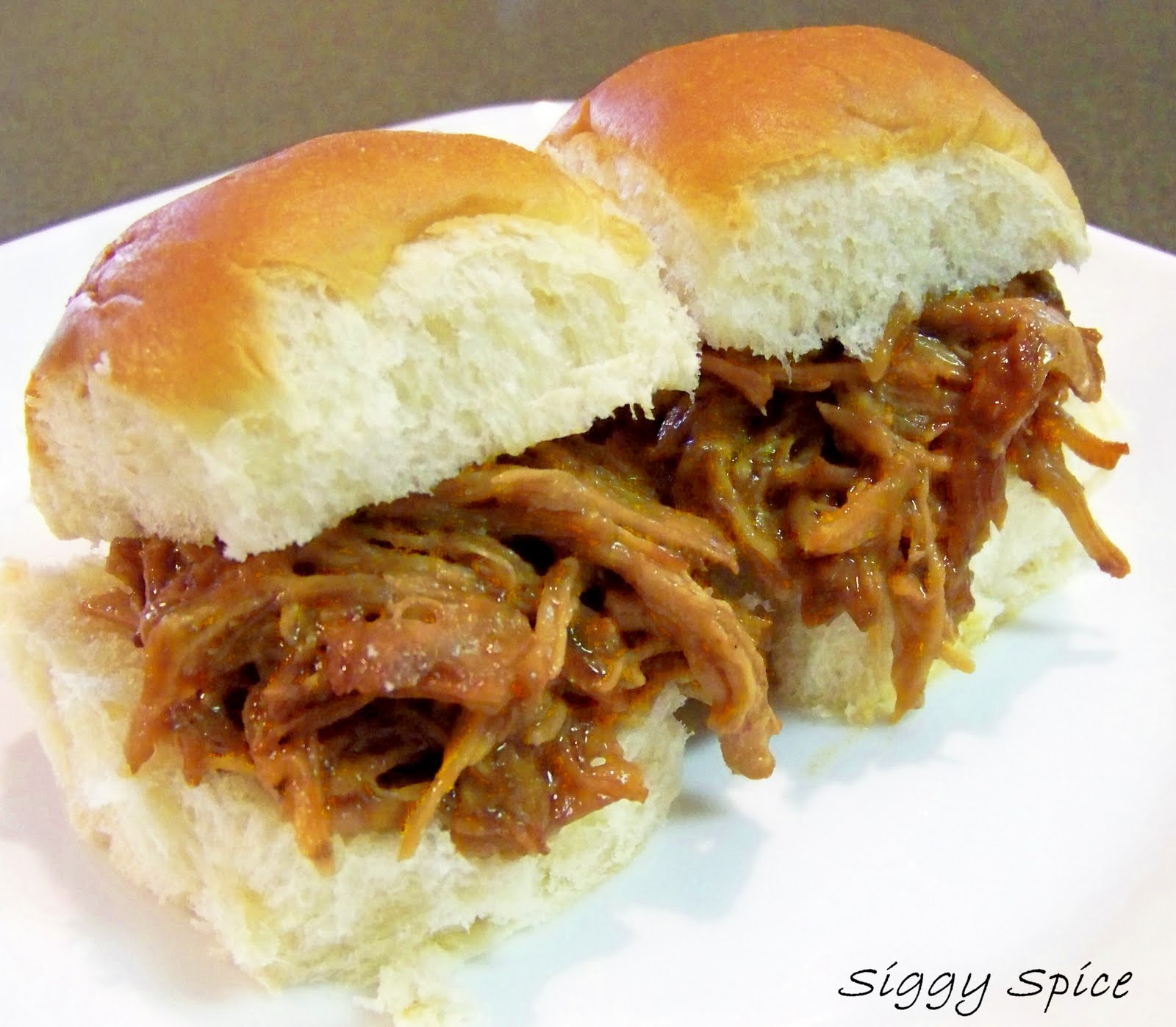 Siggy Spice Root Beer BBQ Pulled Pork Sliders