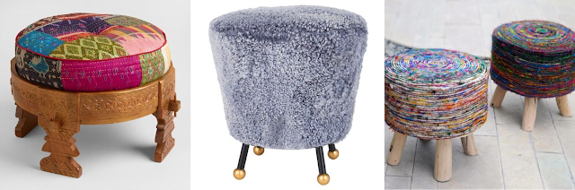 My search for the perfect boho pouf - 3 stools www.BoHoHome.com @bohosusan