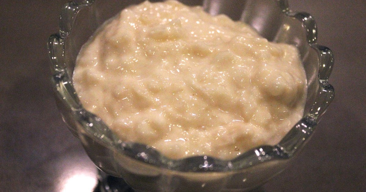 Traditional Rice Pudding Fresh from the...
