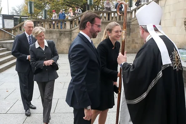 Grand Duke Henri and Grand Duchess Maria Teresa were joined by Hereditary Grand Duke Guillaume, Hereditary Grand Duchess Stéphanie, Archduchess Marie-Astrid and Archduke Carl Christian