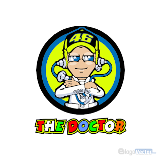Valentino Rossi The Doctor Logo vector (.cdr)