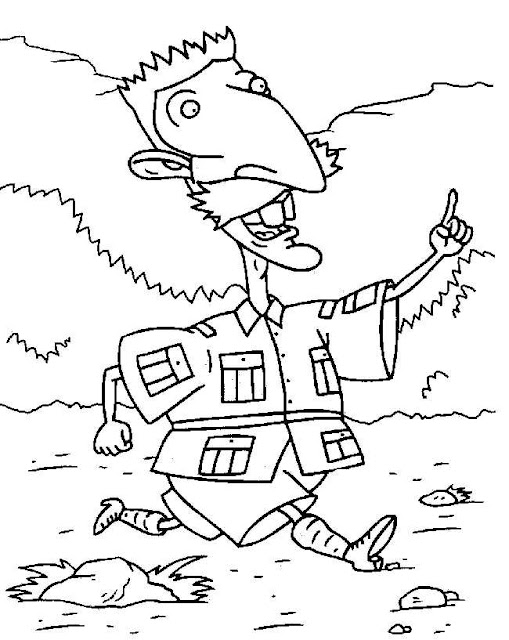 my picture: The wild thornberrys coloring page