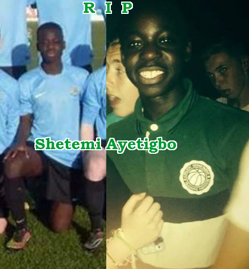 Shetemi Ayetigbo nigerian footballer died dublin ireland