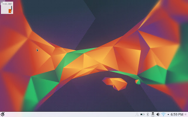 Kubuntu Desktop - First impression