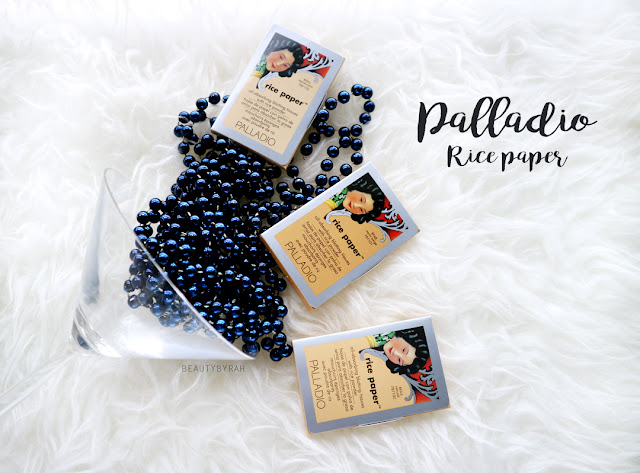 palladion oil absorbing blotter sheets Palladio oil absorbing blotting tissues with rice powder
