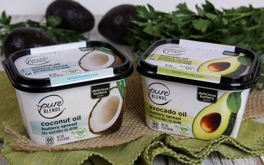 free pure blends avocado or coconut oil spread at meijers free